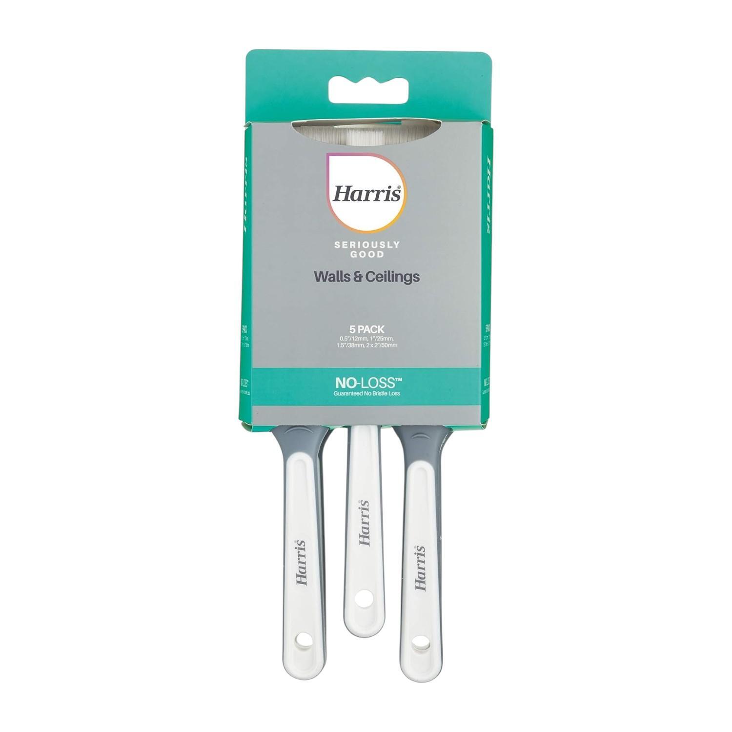 Harris Seriously Good 5Pc Paint Brush Set 5060930794603 - Image 2