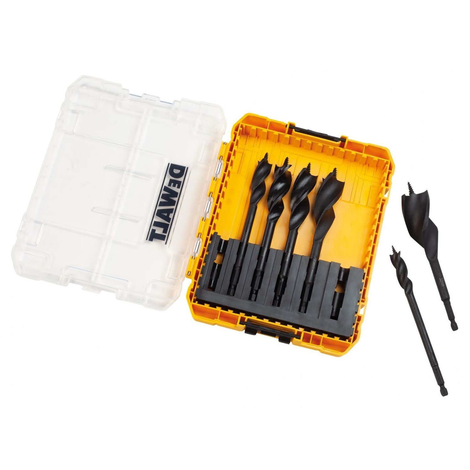 Dewalt Power Tools Dt90238 Extreme Tri-Flute Spade Bit Set, 6 Piece - Multi Colour