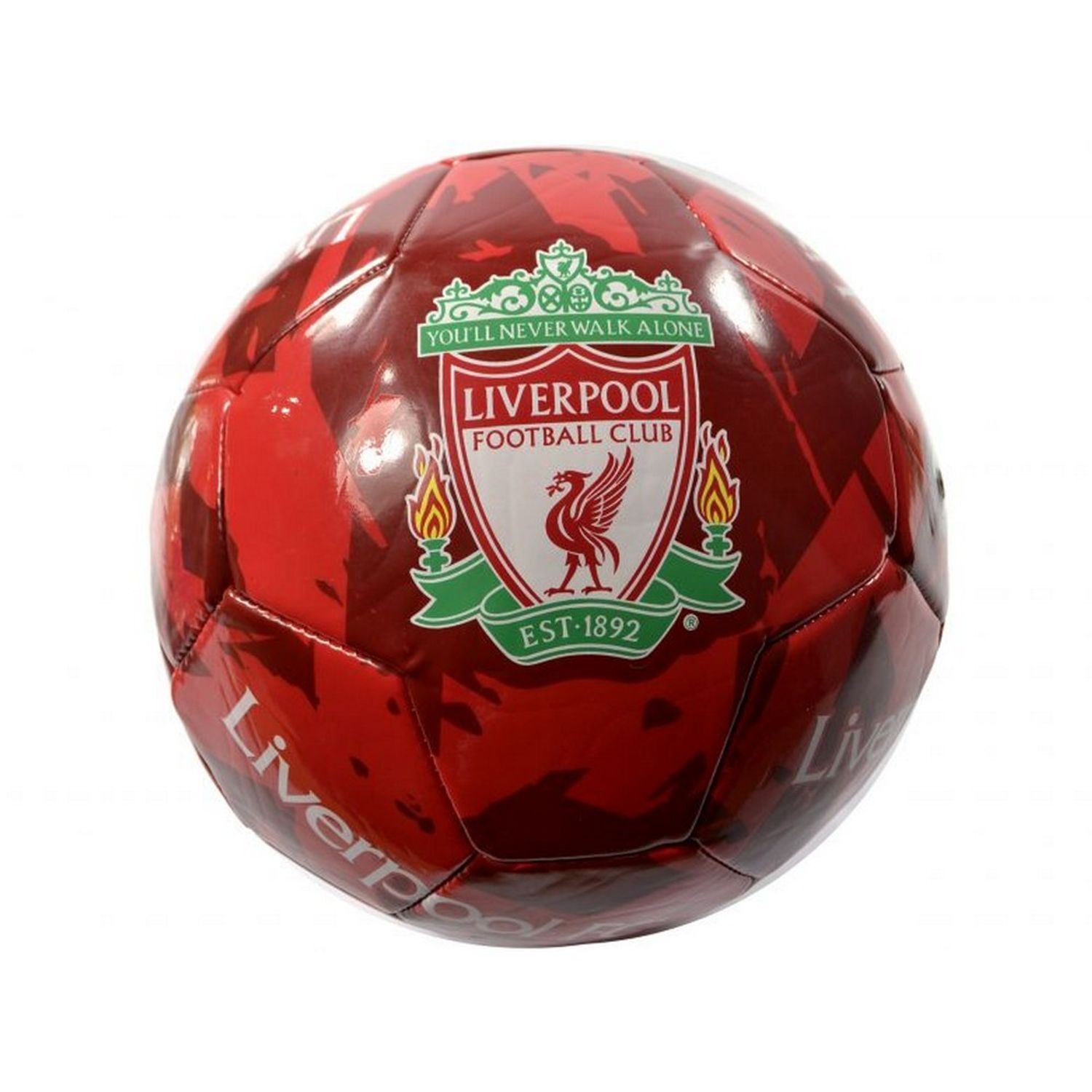 Liverpool Fc Graffiti Football A - Red/White/Green