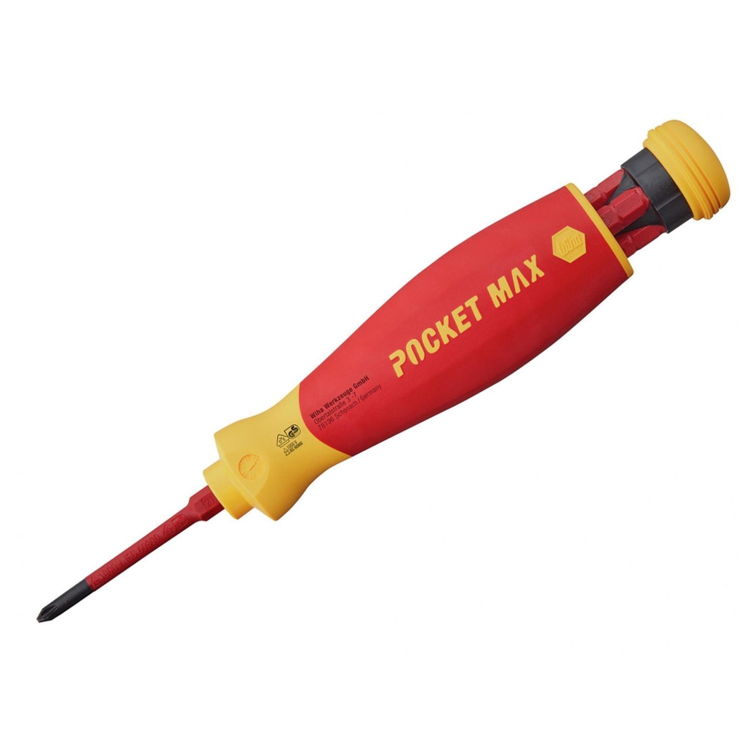 Wiha Electric Pocketmax Screwdriver Set, 5 Piece A - Multi Colour