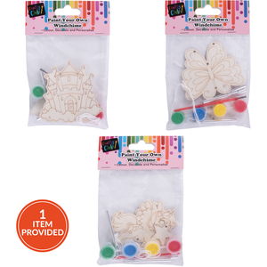 Paint Your Own Wind Chime Craft Kit