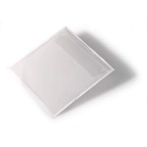 Pocketfix Self-Adhesive Clear CD & DVD Sleeve Pocket - 100 Pack