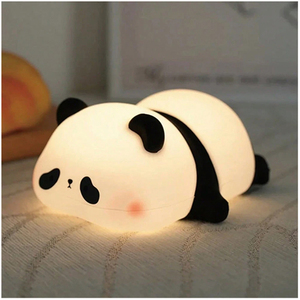 Dragodirect Panda Silicone Night Light, Panda Design, Rechargeable.