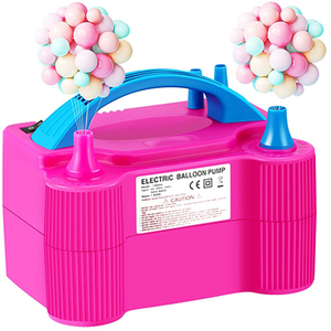 Dragodirect Electric Balloon Pump - Portable Dual Nozzle Air Blower