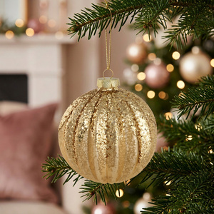 Antique Glitter Ombre Bauble