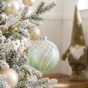 Ombre Swirl Bauble