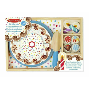 Melissa & Doug Birthday Party Cake Play Set, MD-511