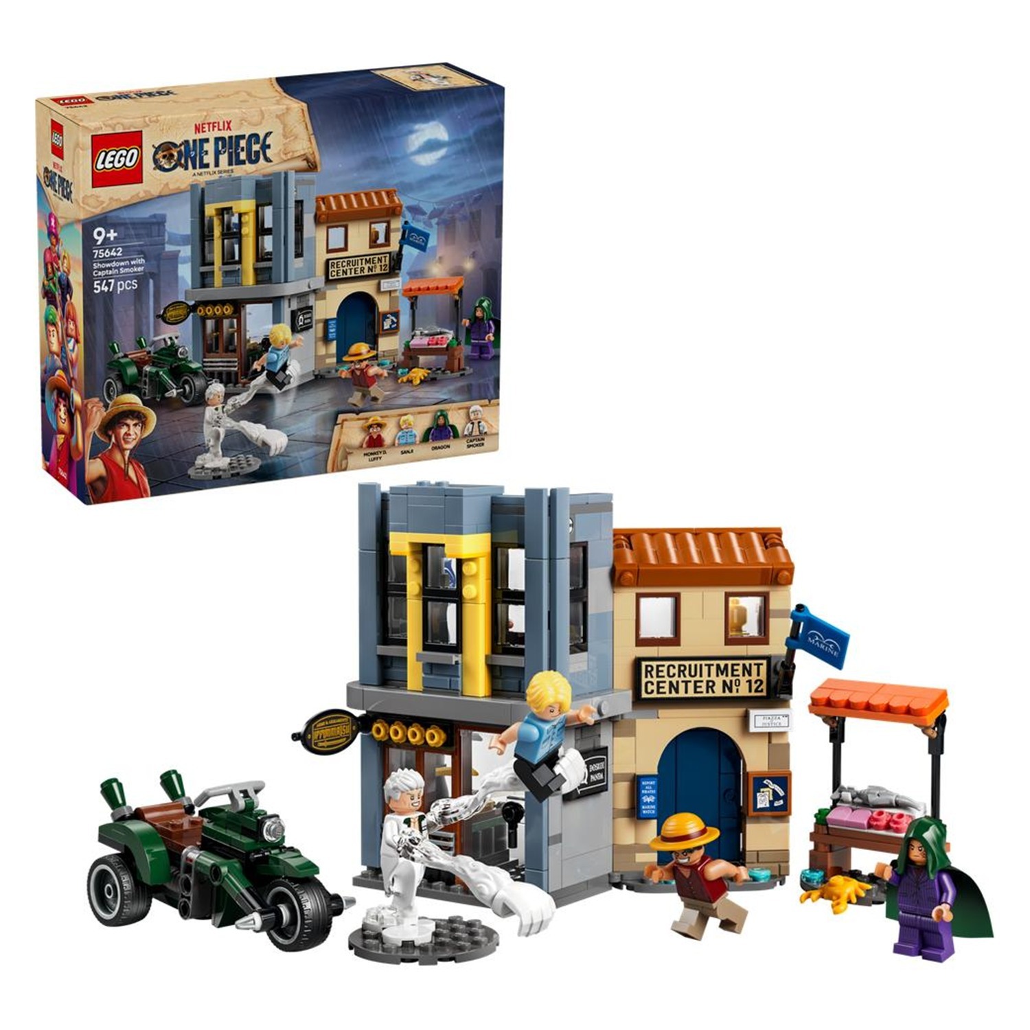 Lego One Piece 75642 Showdown With Captain Smoker Age 9+ 547Pcs - Image 9