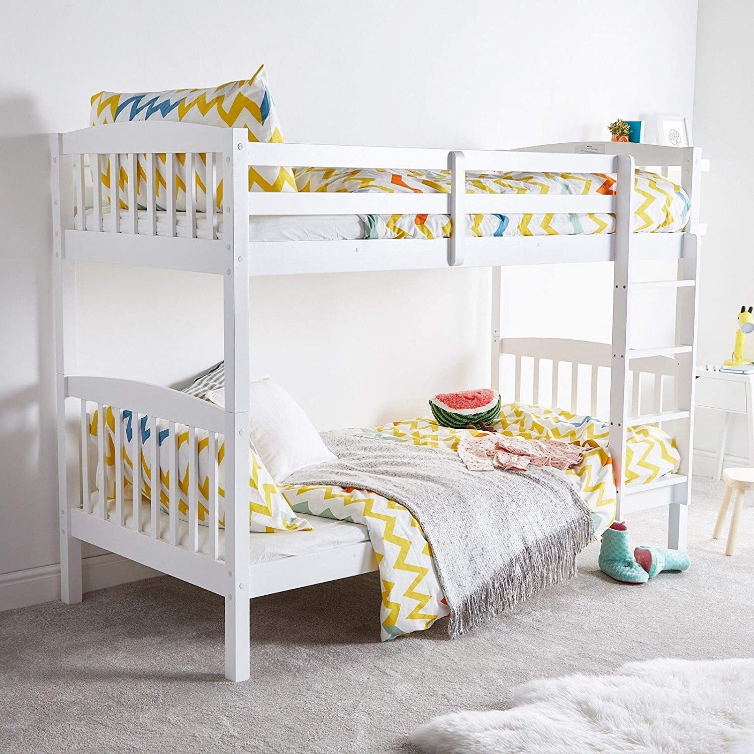 Kosy Koala White Wood Bunk Bed  - White
