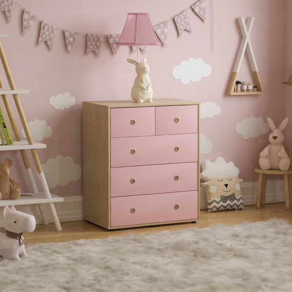 Junior Vida 5 Drawer Chest