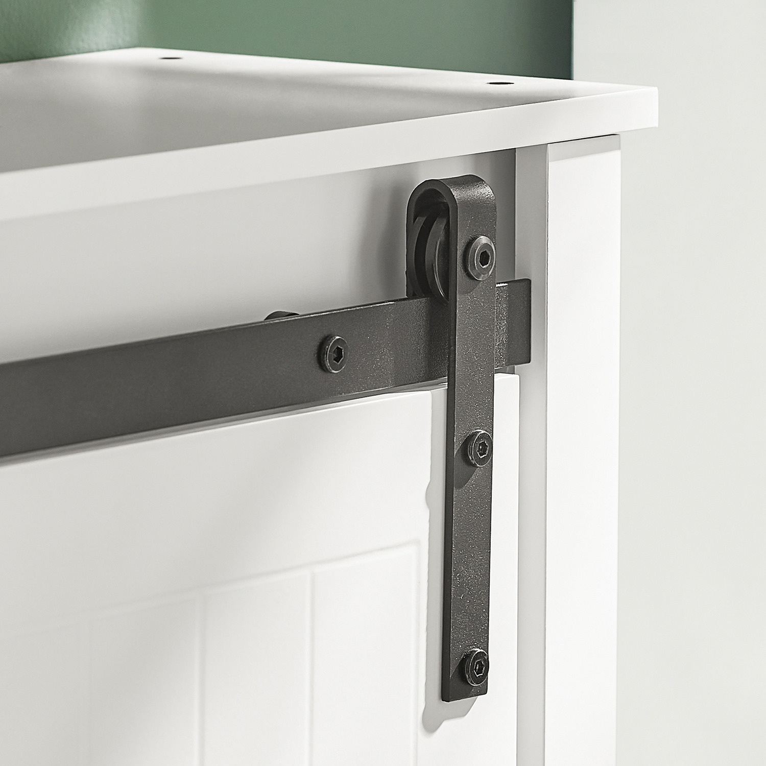 Bathroom Mounted Wall Storage Cabinet - White