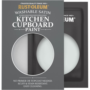 Rust-Oleum Kitchen Cupboard Satin Finish Tester Sachet - Dove 10ml