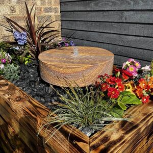 Sandstone Millstone 50cm Natural Stone Water Feature
