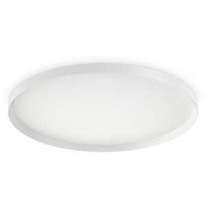 Fly Decorative Round Simple Flush White, 4000K