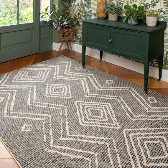 Diamond Moroccan Berber Area Rug