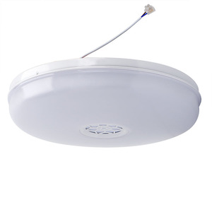 Wi-Fi Ceiling Lights 24W, RGBWWW, Dimmable with Bluetooth Speaker