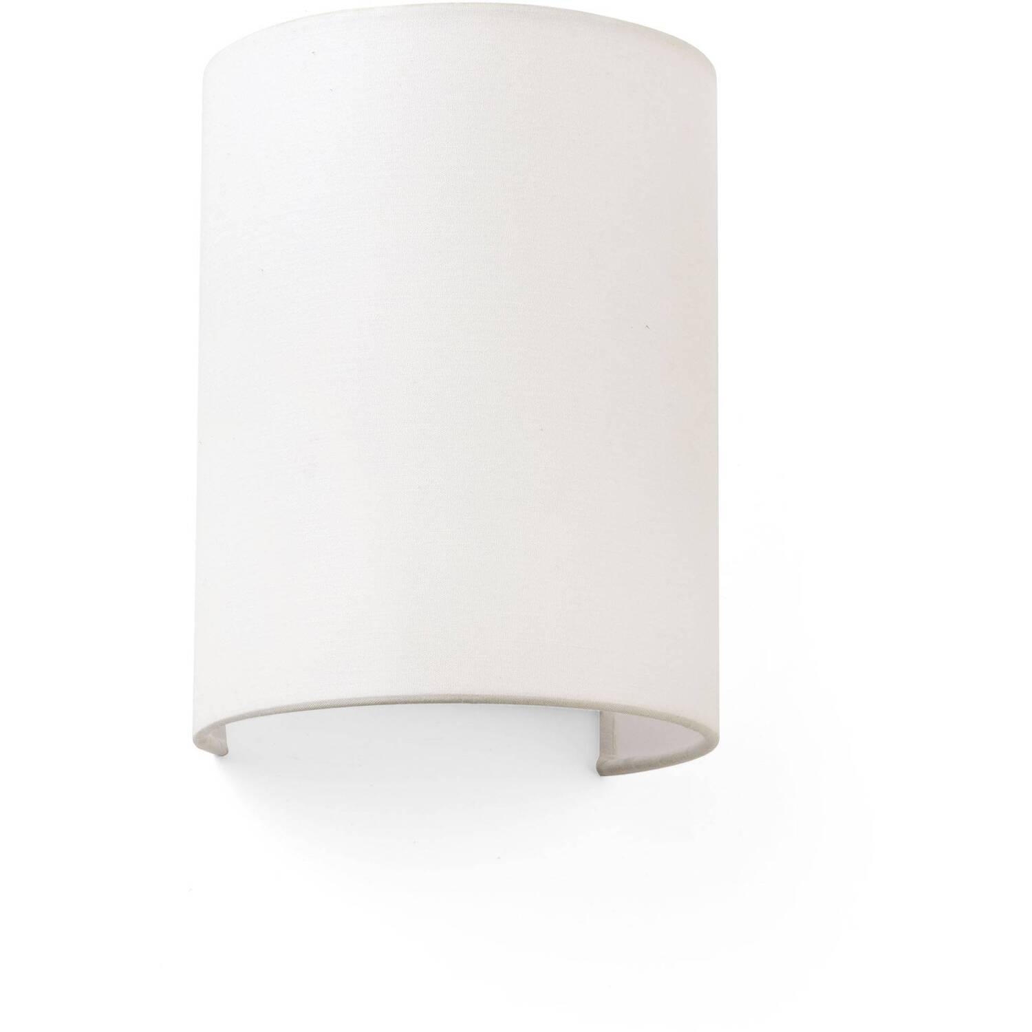 Cotton Beige Round Wall Light - Beige / 12cm thumbnail