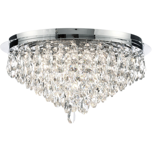 Crystal Flush Ceiling Light