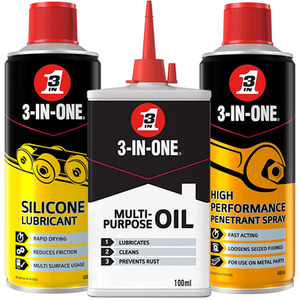 3-IN-ONE Home Bundle Drip Oil, Penetrant Spray and Lubricant Spray, 2 Pack