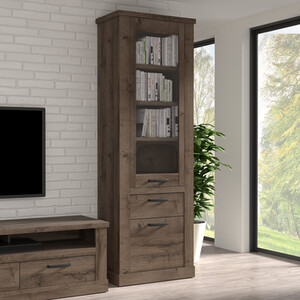 Corona Narrow Display Cabinet