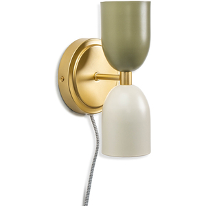 Tate Up Down Plug In Wall Light