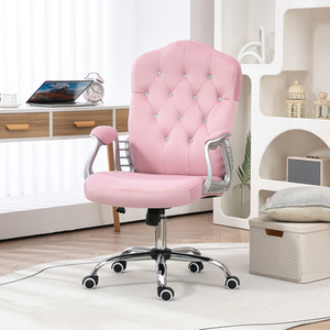 Vinsetto Home Office Chair with Adjustable Height Tilt Function