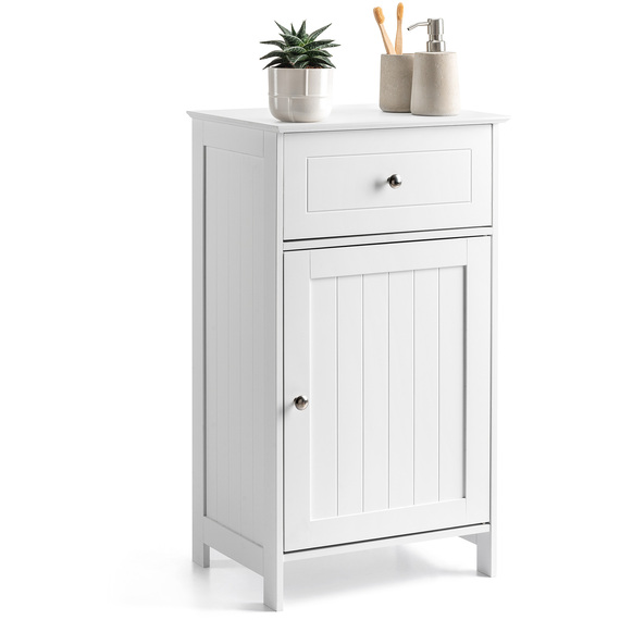 1 Door 1 Drawer Bathroom Cabinet