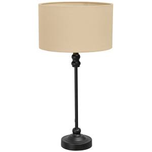 Maggie Black Table Lamp Drum Shade