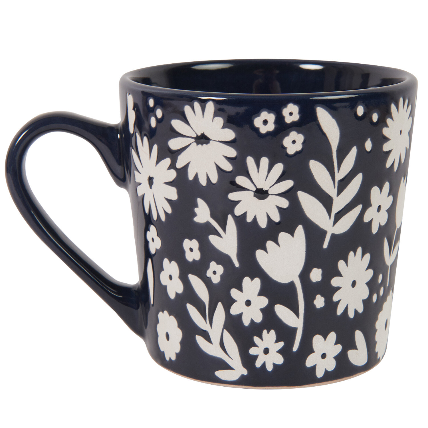 Image of Midnight Flower Wax Resistant Mug -&hellip;