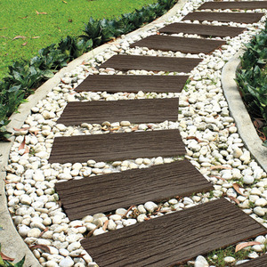 Stepping Stone Steps Railroad Sleepers