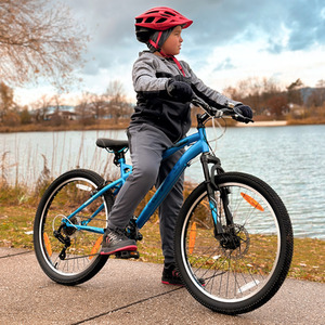 HUFFY Extent 24-inch Cobalt Blue Children's Mountain Bike 64349W