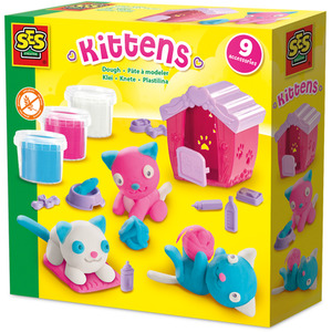 SES Creative Dough Kittens Playset