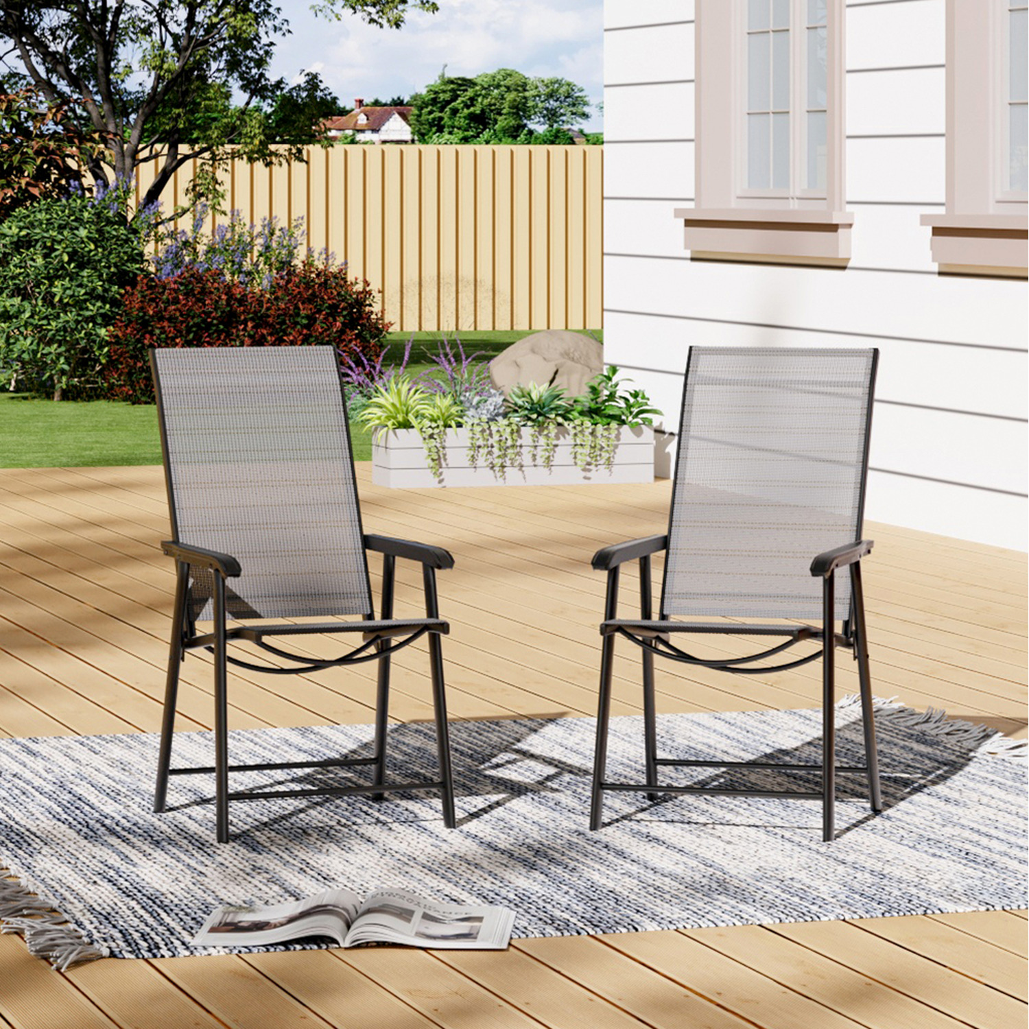 the range folding garden chairs