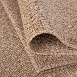 Beige Nature Collection Circle Geometric Outdoor Rug shot 7866288