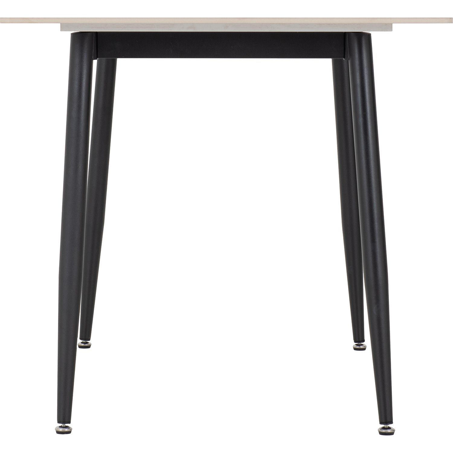 Fenton Dining Table - White Marble Effect