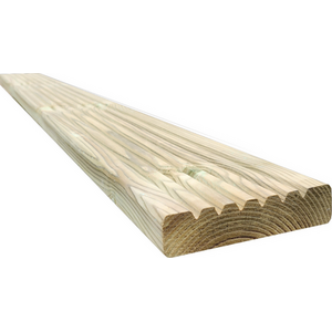 Treated Premium Decking Board  16 Pack   28 x 120 x 3600mm  DIY  Garden