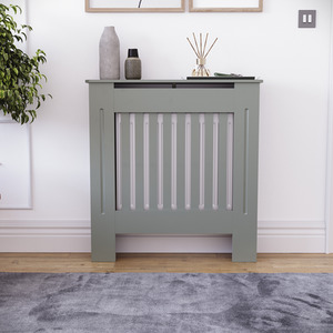 Grey / 78cm Chelsea Radiator Cover shot 8337327