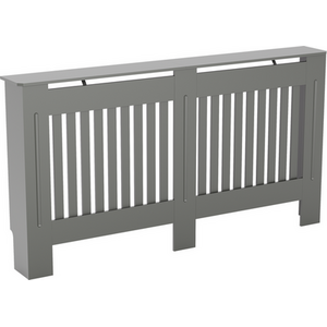 Grey / 152cm Chelsea Radiator Cover shot 8337567