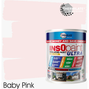 Baby Pink / 1l InsOpaint ULTRA INSULATING and ENERGY SAVING PAINT shot 8366119