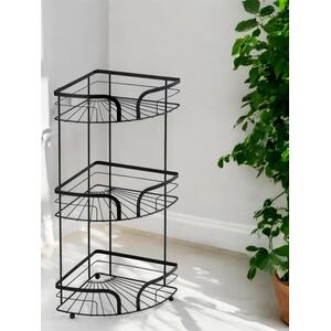 Dante 3 Tier Bathroom Floor Corner Caddy