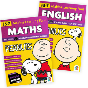 Peanuts Maths and English Learning Bundle Series