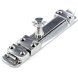 1 Set Security Slide Door Bolt Polished Chrome