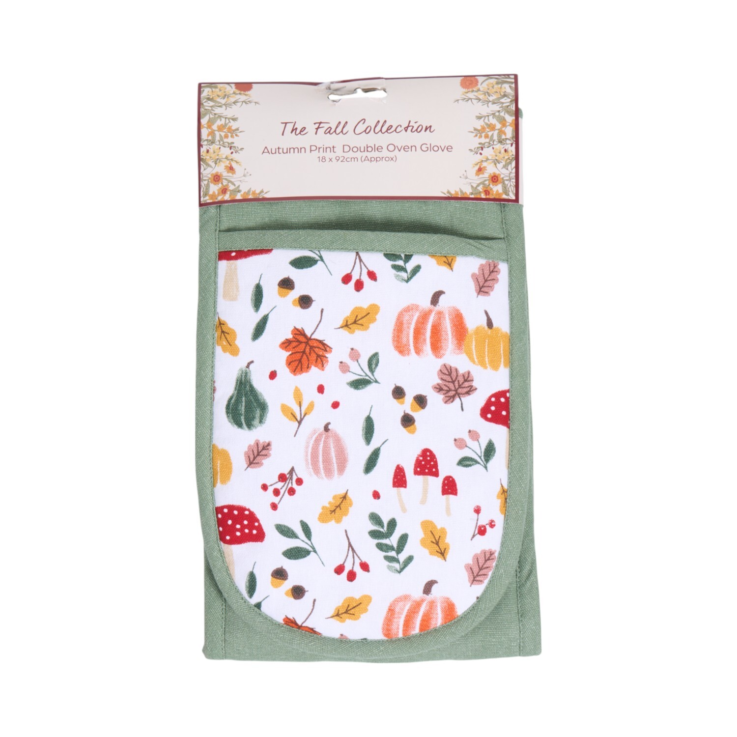 Image of Autumn Print Double Oven Glove -&hellip;