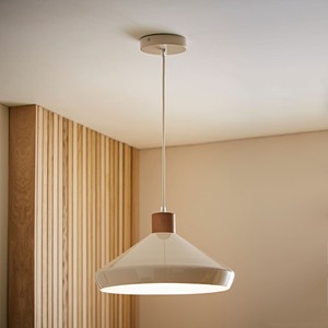 Parker Walnut Accent Pendant Ceiling Light