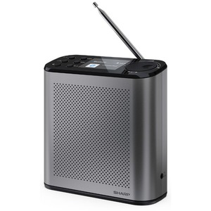 SHARP DR-P530(GY) OSAKA Portable Digital Radio - Grey