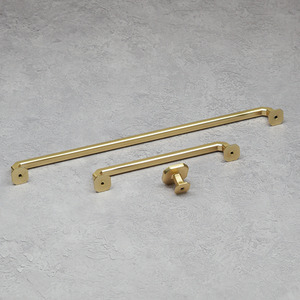 Octagonal Cabinet Handles And Matching Knob