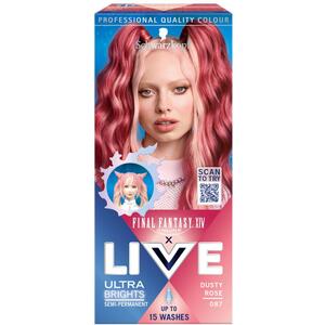 LIVE Ultra Brights 087 Dusty Rose Semi-Permanent Hair Dye UK