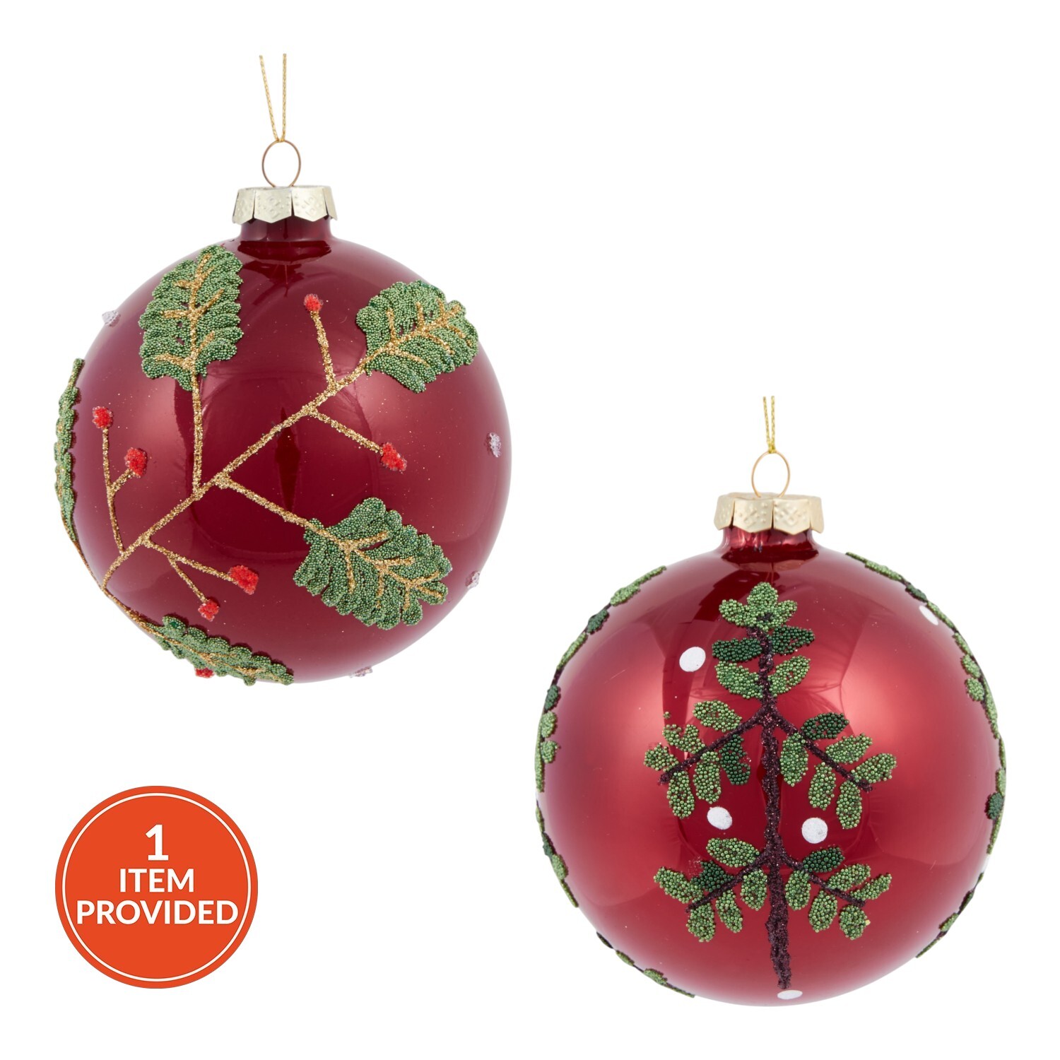 Beaded Traditional Bauble