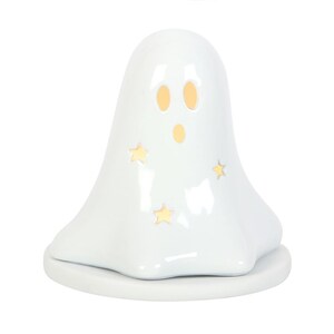 Friendly Ghost Tealight And Incense Cone Holder