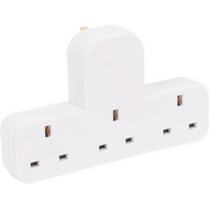 3 Way UK Plug Socket Extension